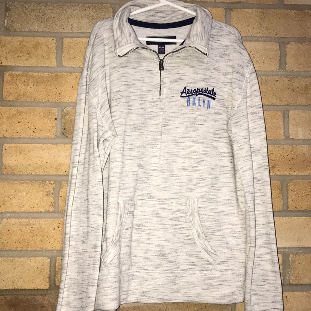 grey pullover